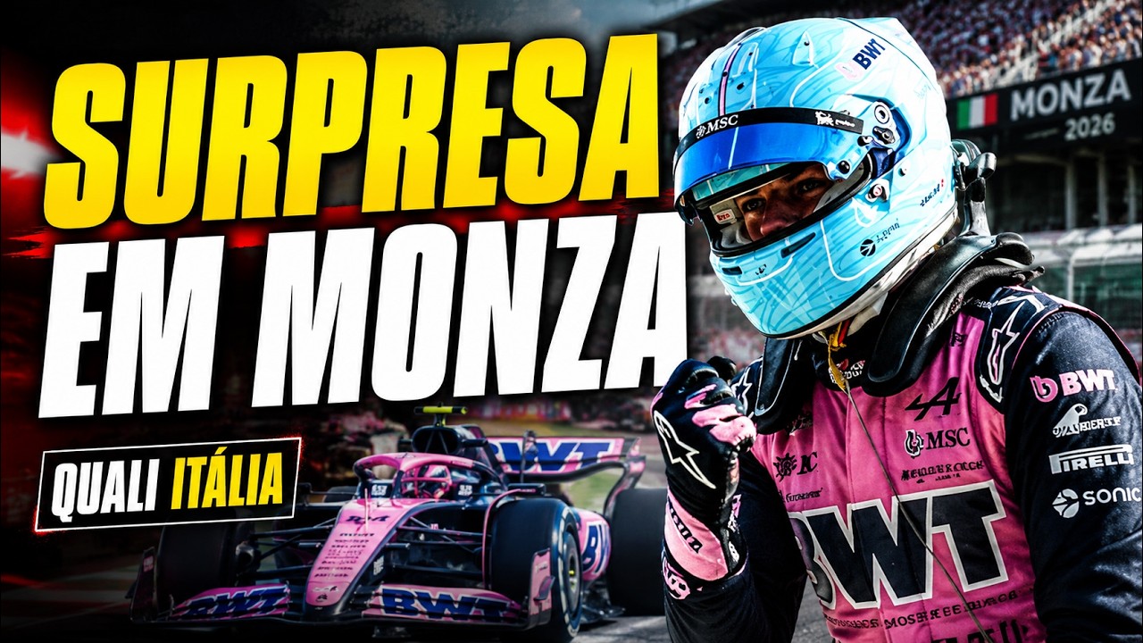 ALPINE SURPREENDE EM MONZA: GP DA ITÁLIA | ANÁLISE QUALI FÓRMULA 1 2026