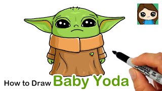 How to Draw Yoda Baby