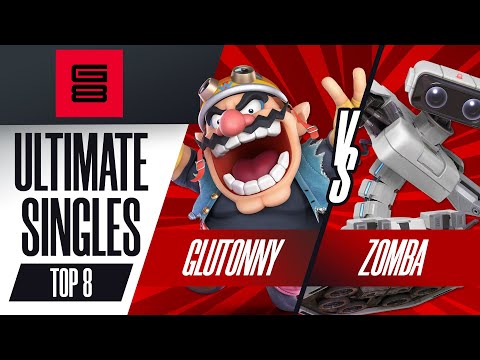 Glutonny vs Zomba - Top 8 Ultimate Singles - Genesis 8 | Wario vs Rob