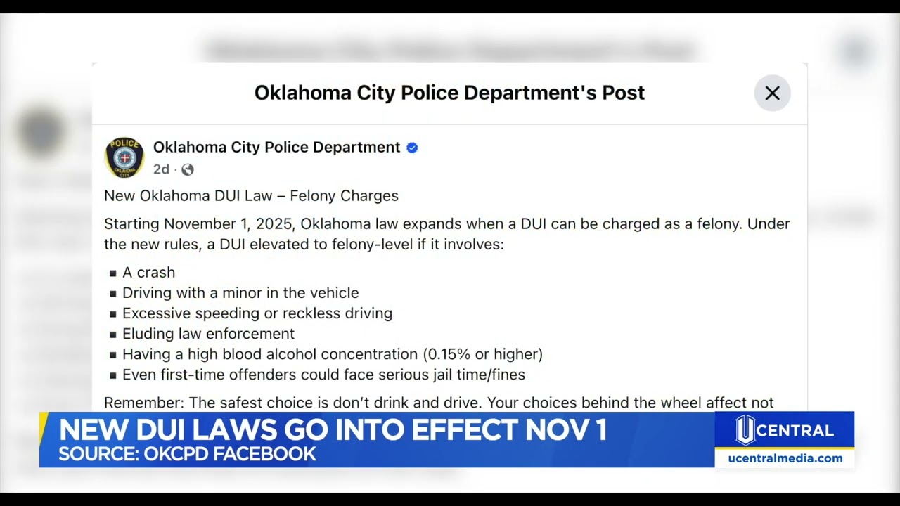 New DUI Laws Go Into Effect November 1