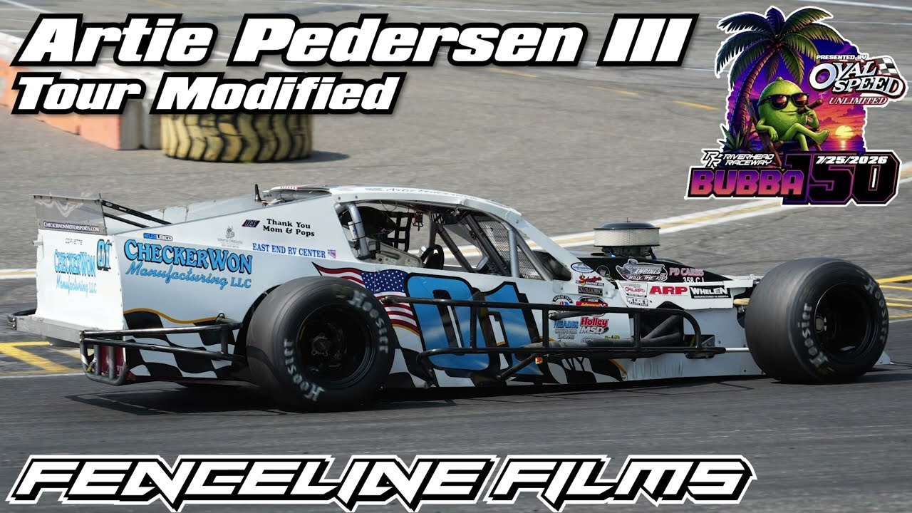Artie Pedersen III Tour Modified at Riverhead Raceway 2026