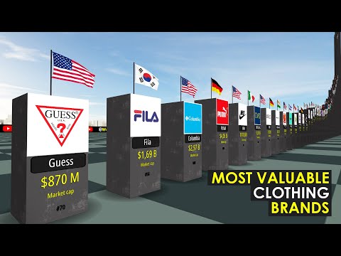 가장 가치 있는 의류 회사