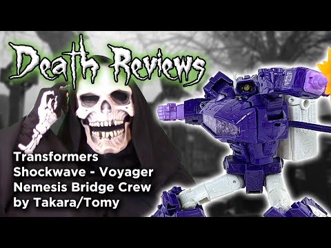 Death Reviews: Shockwave - Voyager - Nemesis Bridge Crew