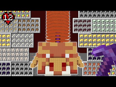 TheBestCubeHD - I Built The Best Nether Farms In Minecraft Hardcore