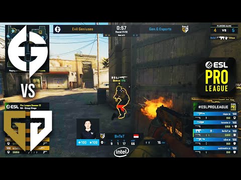 EG vs Gen.G - ESL PRO LEAGUE Season 12 - HIGHLIGHTS | CSGO