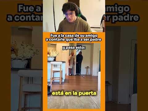 Fue a Casa de su Amigo a Contarle que Sería Padre 🥹 #shorts