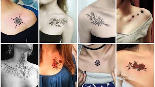 Lovely Chest Tattoo Designs For Girls 2025 | BEST Chest Tattoos For Ladies | Womens Tattoos - Part 1