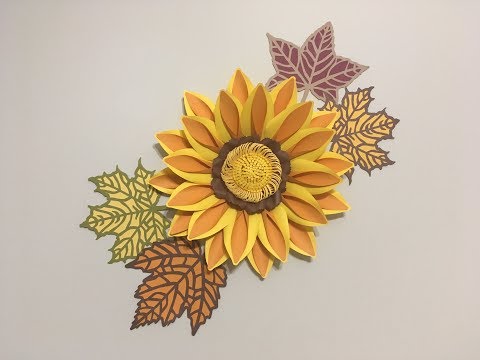 DIY Gazania Paper flower Tutorial