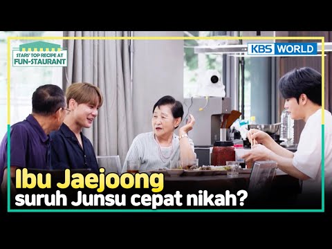 [IND/ENG] Junsu disambut orang tua Jaejoong seperti anak sendiri | Fun-Staurant | KBS WORLD 241104