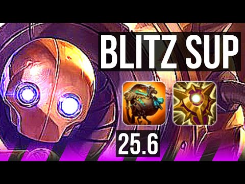 BLITZCRANK & Lucian vs SORAKA & Varus (SUP) | KR Diamond | 25.6