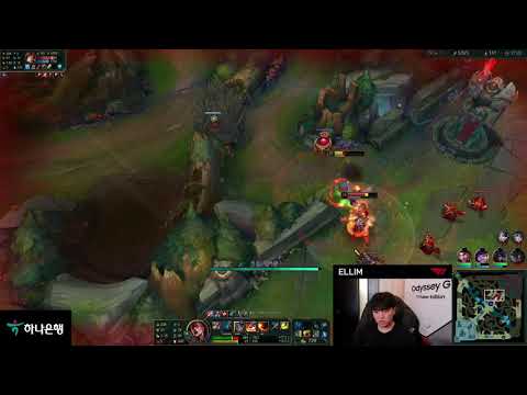 T1 ELLIM PLAYS JUNGLE LEE SIN VS LILLIA - KR CHALLENGER PATCH 10.25