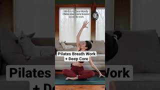 Pilates breath work + deep core - beginner friendly #beginnerpilates #deepcore #pilates
