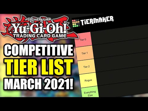 Yu-Gi-Oh! Tier List for the Competitive March 2021 Format!