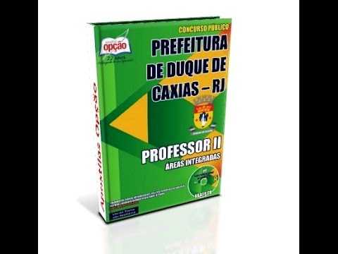 Apostila Concurso Duque de Caxias 2015 - Professor II - Áreas Integradas