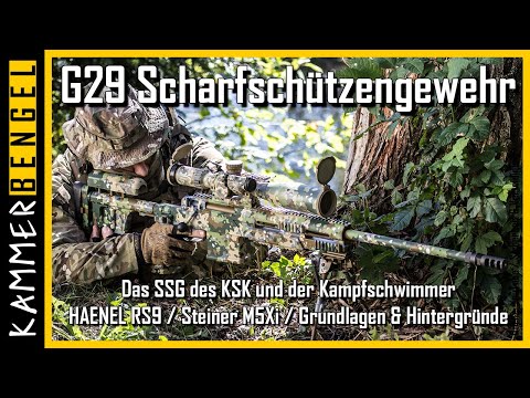 G29 sniper rifle of the German Army's KSK | HAENEL RS9