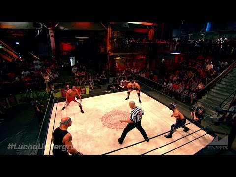 Lucha Underground 6/10/15: 4-Way #1 Contender Match - FULL MATCH