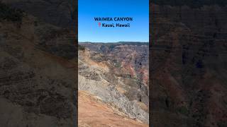 Waimea Canyon Lookout Kauai Hawaii 🌺⛰️🌺 #hawaiitravel #hawaiiadventure #kauaihawaii #cruiseport