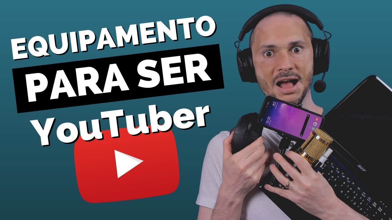 5 Coisas que TODO YouTuber Precisa ter | Kit para YouTube