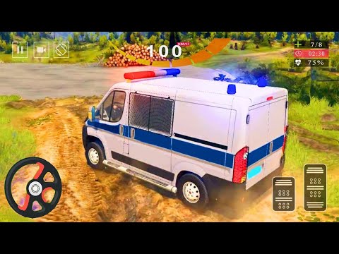Police Van Gangster Chase - Police Offroad Driving - Best Android Gameplay