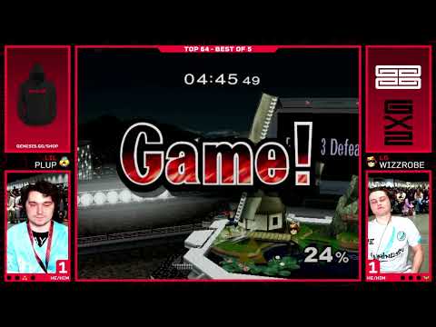 LIL | Plup (Sheik) vs LG | Wizzrobe (Captain Falcon) - Top 64 MELEE SINGLES | GX2