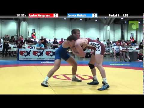 Men 70 KG / 154.25 lbs - Jordan Wengreen vs. Connor Hedash