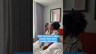 POV: You found a West London hotel that’s actually affordable - Mornington Kensington #londonhotel