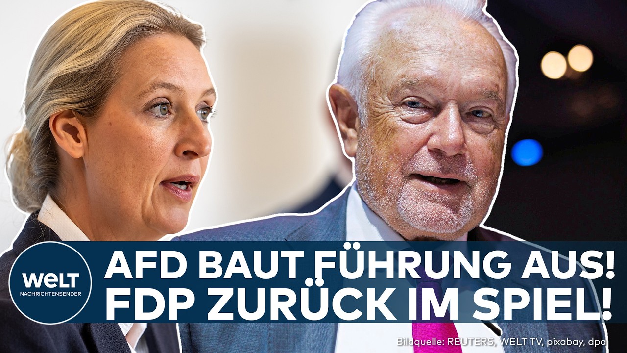 DEUTSCHLAND: Ab in den Keller! Umfragezahlen zeigen Union im freien Fall