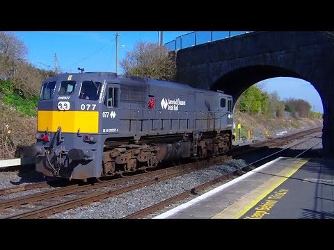 Irish Rail 071 Class Number 077 Light Engine - Kildare Station