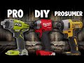 What you need to know before you invest in a power tool brand (Pro vs DIY vs Prosumer)