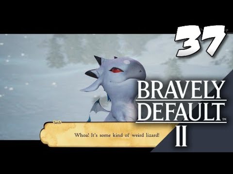Lets Blindly Play Bravely Default II: Part 37 - Buried in the Snow