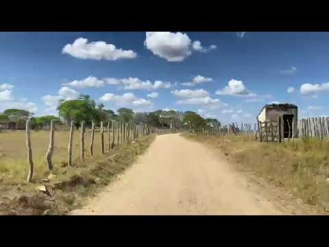 Mostrando a estrada do sítio Lavras em Lagoa do Ouro