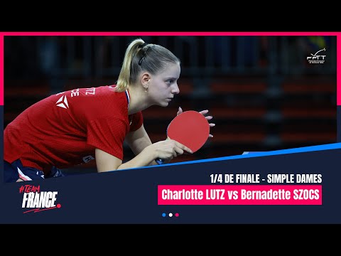 Charlotte LUTZ vs Bernadette SZOCS | 1/4 finale | LINZ 2024