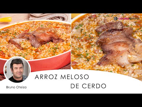 Arroz meloso de cerdo 🍚🍖 Un plato de 10 en poco tiempo 😋 Cocina Abierta