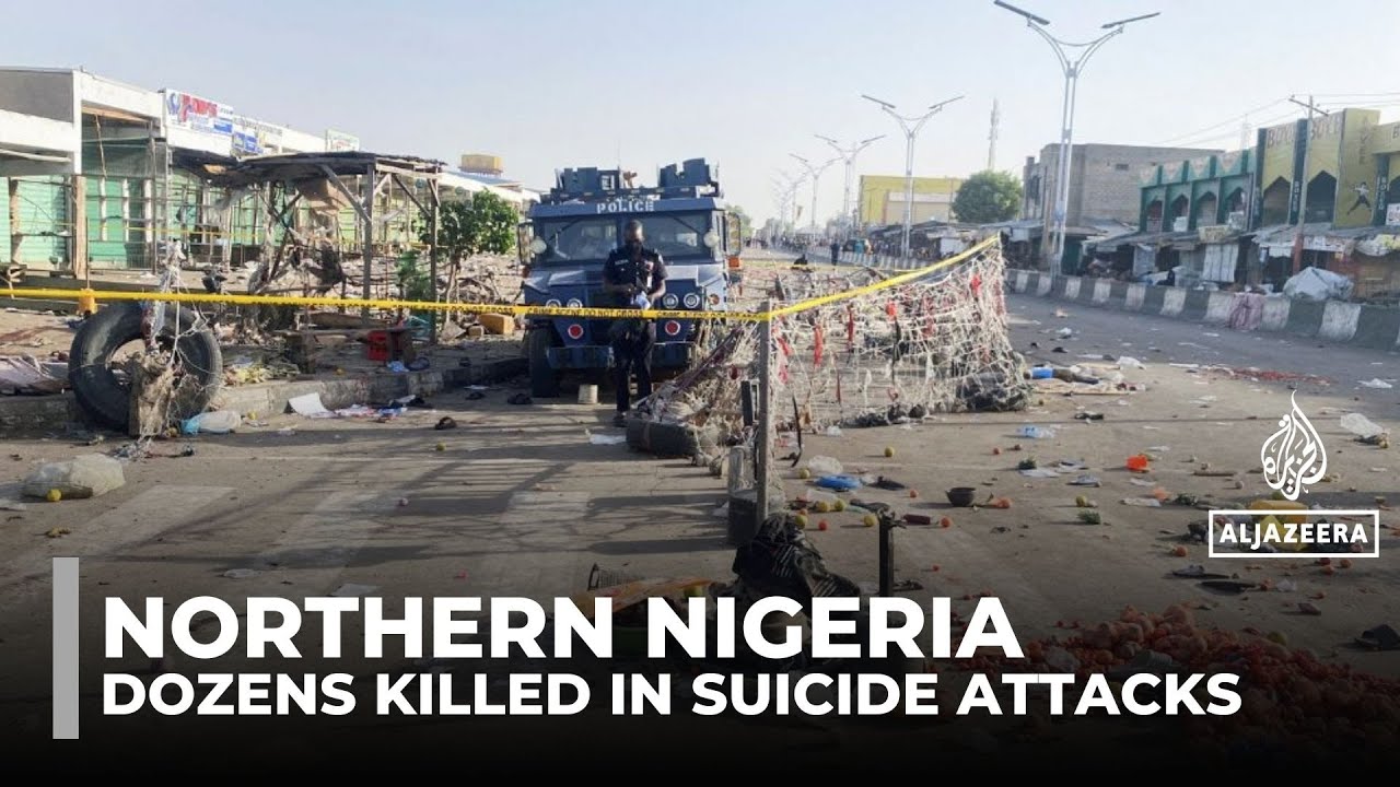 At least 23 killed after blasts hit Nigeria’s Maiduguri, police say