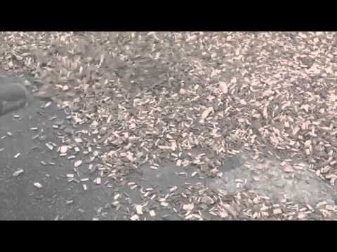 Battery powered professional blower by Husqvarna