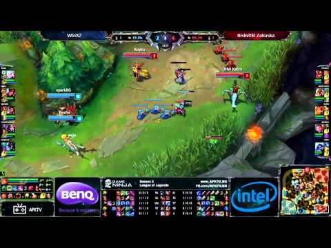 Game Ninja LoL Playoffs WinX2 vs Biskvitki Zakuska