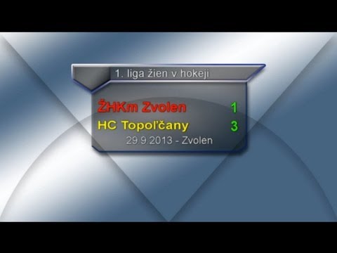 ŽHKm Zvolen - HC Topoľčany