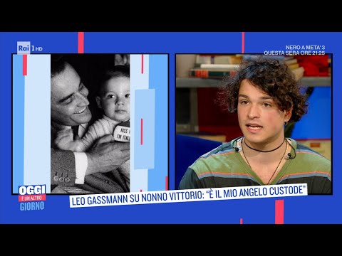 Leo Gassman si racconta, nipote e figlio d'arte - Oggi è un altro giorno 11/04/2022