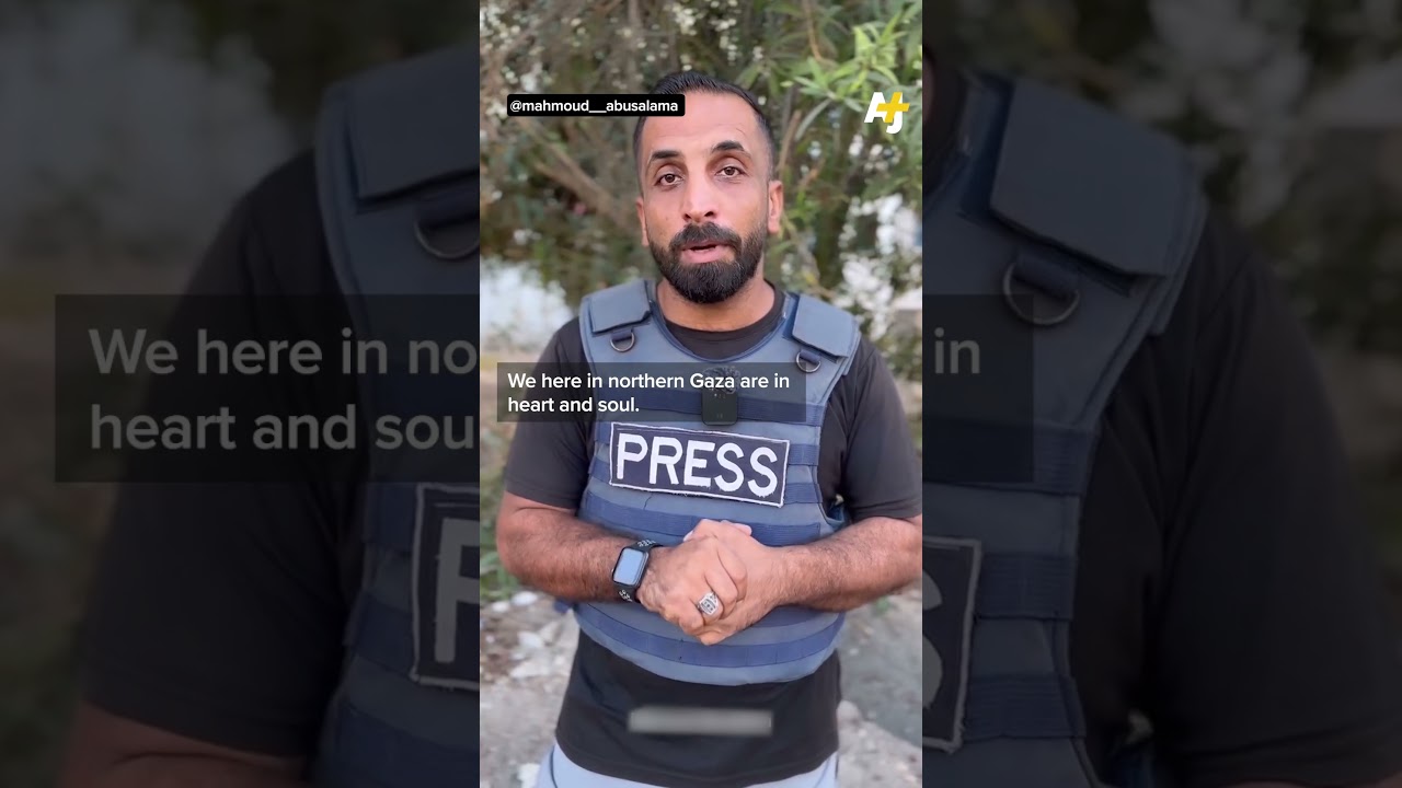 This #Palestinian journalist sent a message from #Gaza to #Lebanon