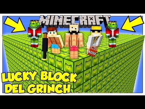 LA SFIDA DEI LUCKY BLOCK GIGANTI DEL GRINCH! - Minecraft ITA