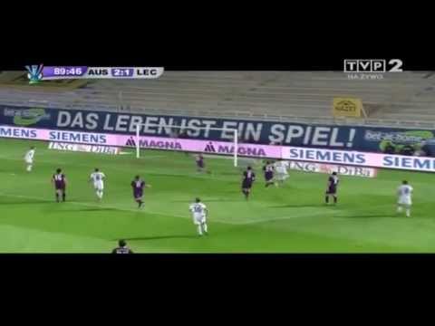Austrai Wiedeń 2:1 Lech Poznań [II PO...
