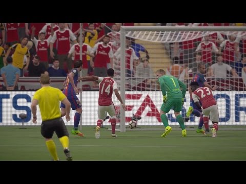 ROAD TO DIVISION 1 PART 16 - BARCELONA VS ARSENAL - FIFA 17 Online Seasons Gameplay