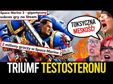 SPACE MARINE 2 to 200% MĘSKOŚCI 💪 Aktywistów boli PRAWDZIWY WARHAMMER 40k