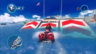 Sonic & All-Stars Raving Transformed - Ryo Hazuki - Outrun Beach Drifting