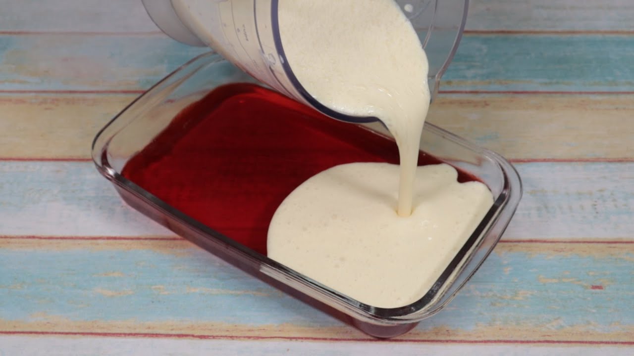 GELATINA COM LEITE NINHO DELICIOSA!