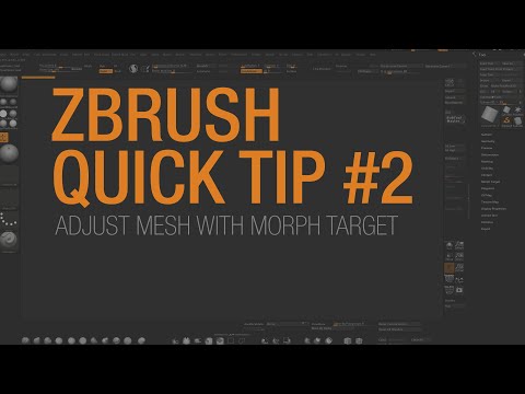 Zbrush Quick Tip - Recovering and Re-projecting details on a smoother mesh