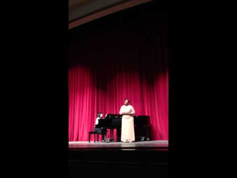 Give Me Jesus, Ebony Martin's senior recital