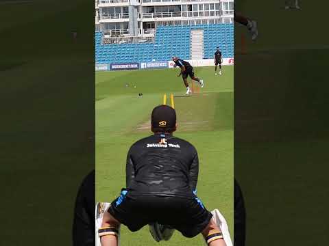 🎥 POV Facing A Professional Fast Bowler 🚀 #shorts