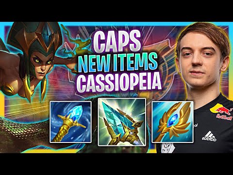 CAPS BRINGS BACK CASIOPEIA WITH NEW ITEMS! | G2 Caps Plays Cassipeia Mid vs Yone!  Season 2023