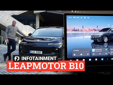Levný Leapmotor B10 vás ohromí funkcemi infotainmentu